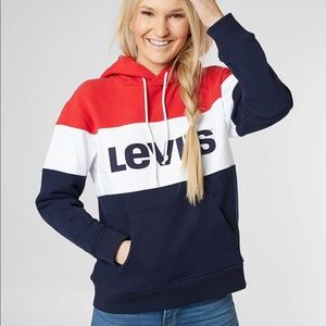 NWOT Levi’s Colorblock Hoodie